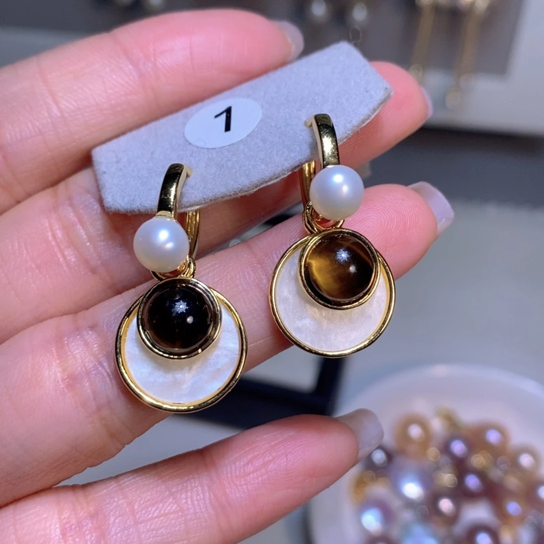 【闪购商品】淡水珍珠耳饰未镶嵌