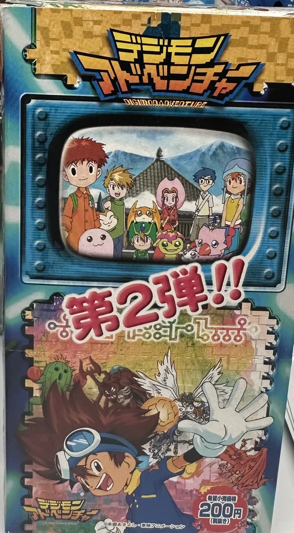 中古（日版）数码宝贝 收藏卡 单包（默认主播代拆）