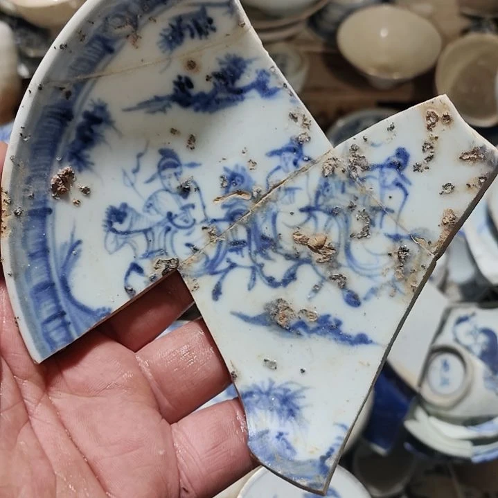 陶瓷手工茶杯摆件