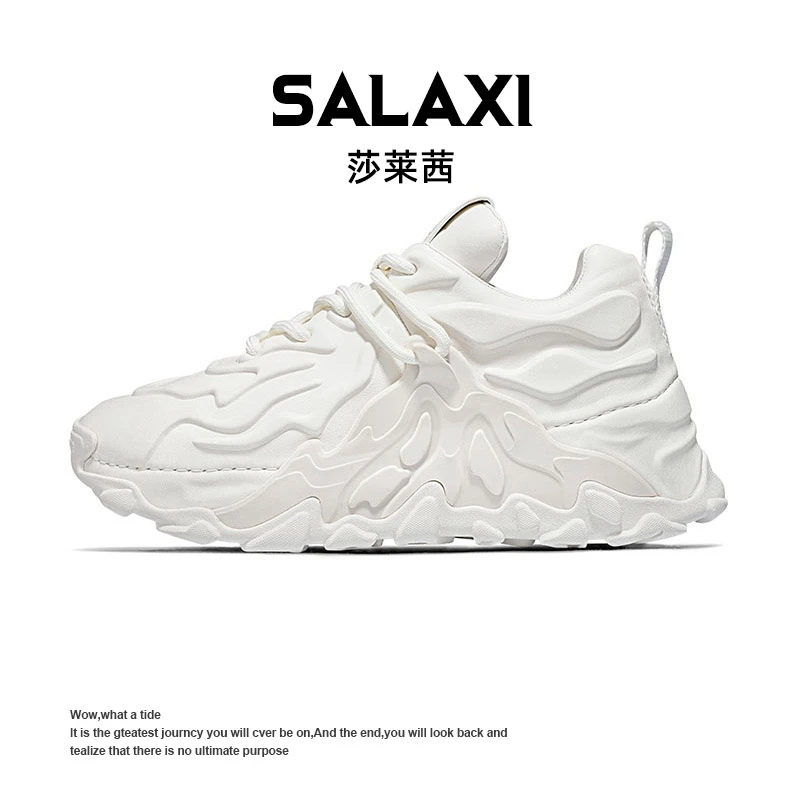 SALAXI/莎莱茜 欧洲站2025秋季新品潮流时尚潮鞋火焰山男女老爹鞋