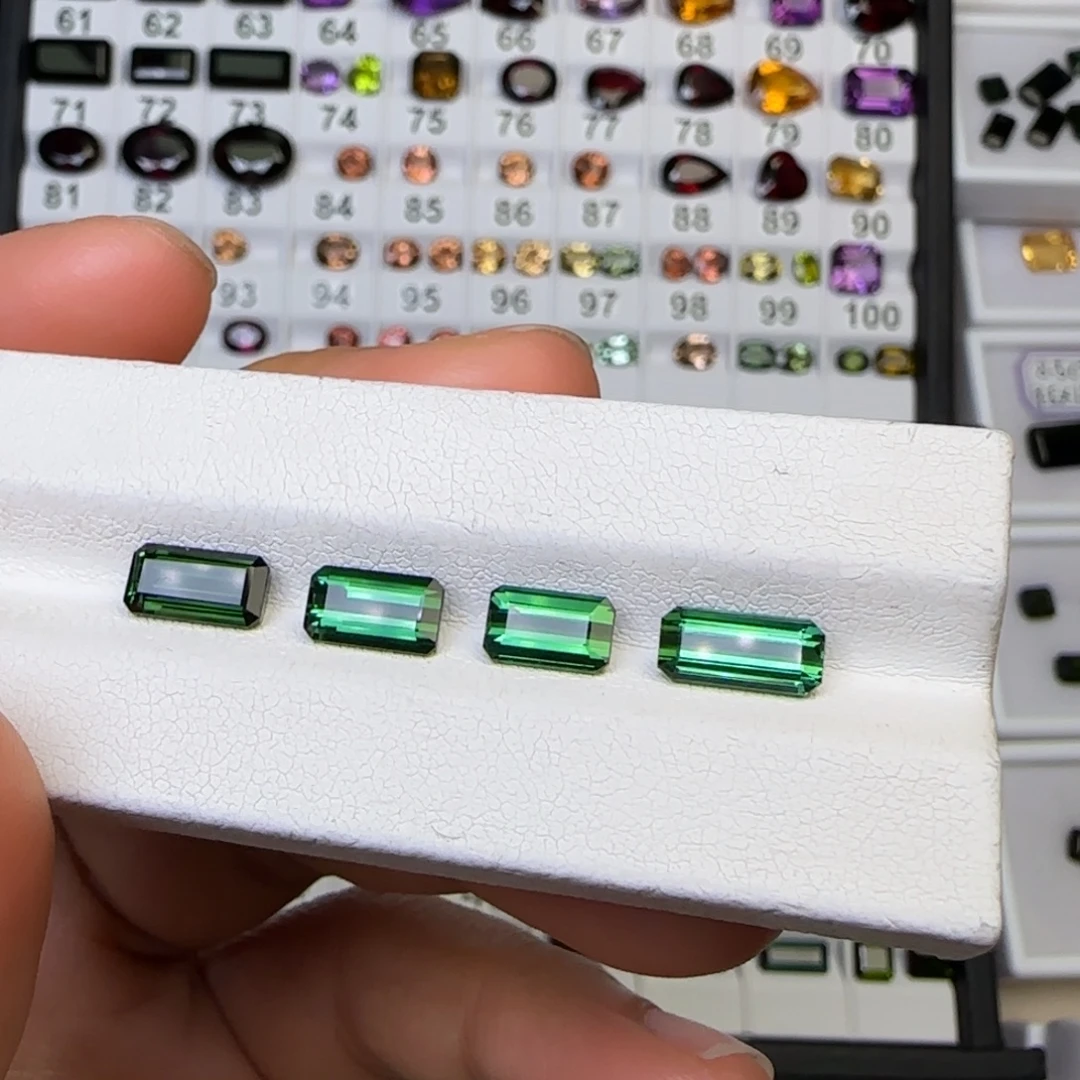 未镶嵌碧玺珠宝半成品天然 多样性随机发一颗