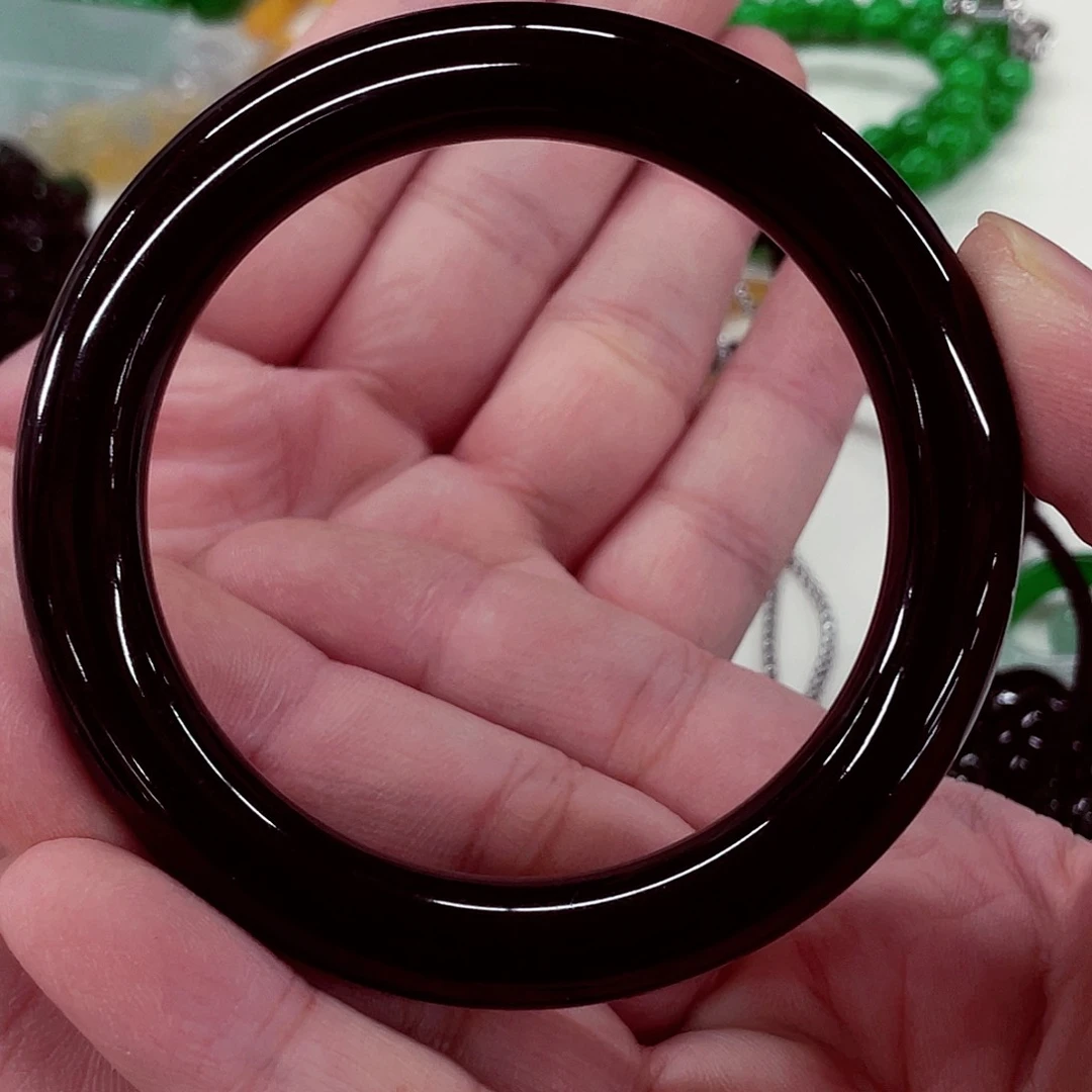 翡翠未镶嵌颈饰先鉴后发一物一证57