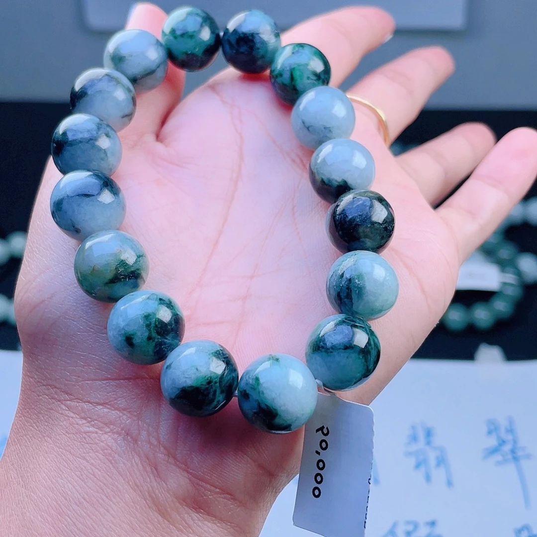 定制翡翠未镶嵌珠串
