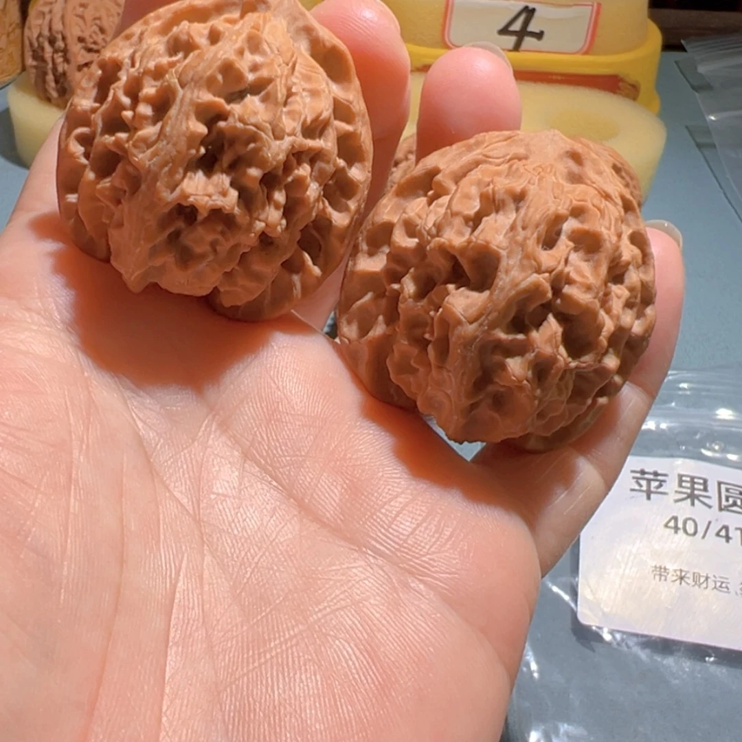 把件文玩核桃苹果圆40