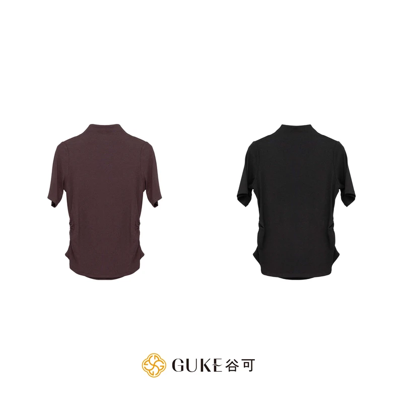 GKE/谷可C1103【流光风】中领针织打底衫百搭款2025款