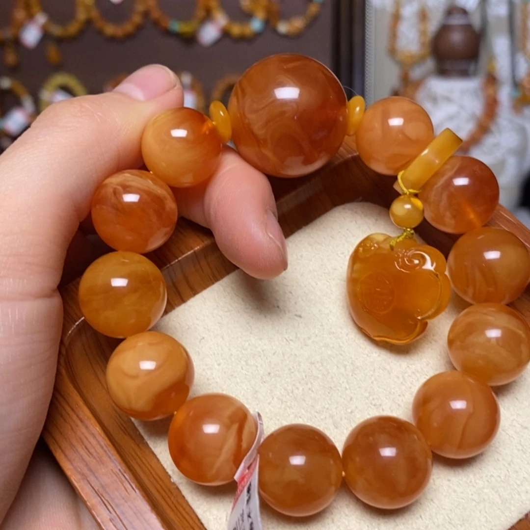 【闪购商品】手链蜜蜡未镶嵌手串