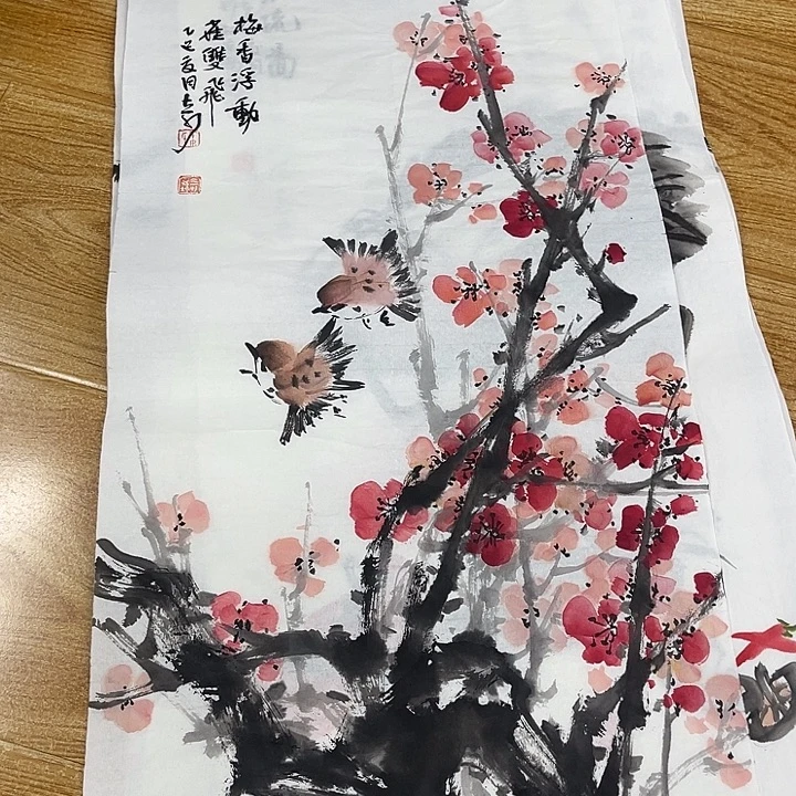 姜奇老师花鸟作品69×34