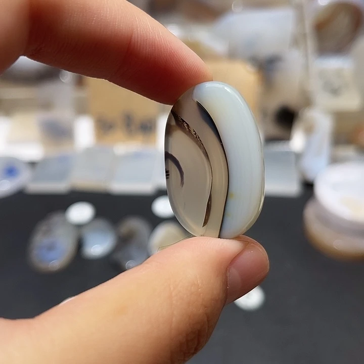 玛瑙/玉髓发饰未镶嵌