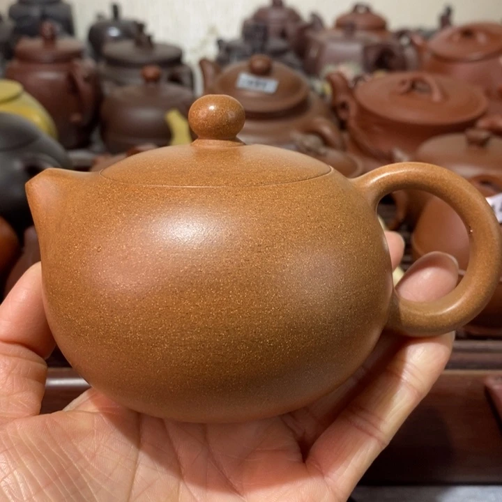 紫砂茶壶微瑕处理一把