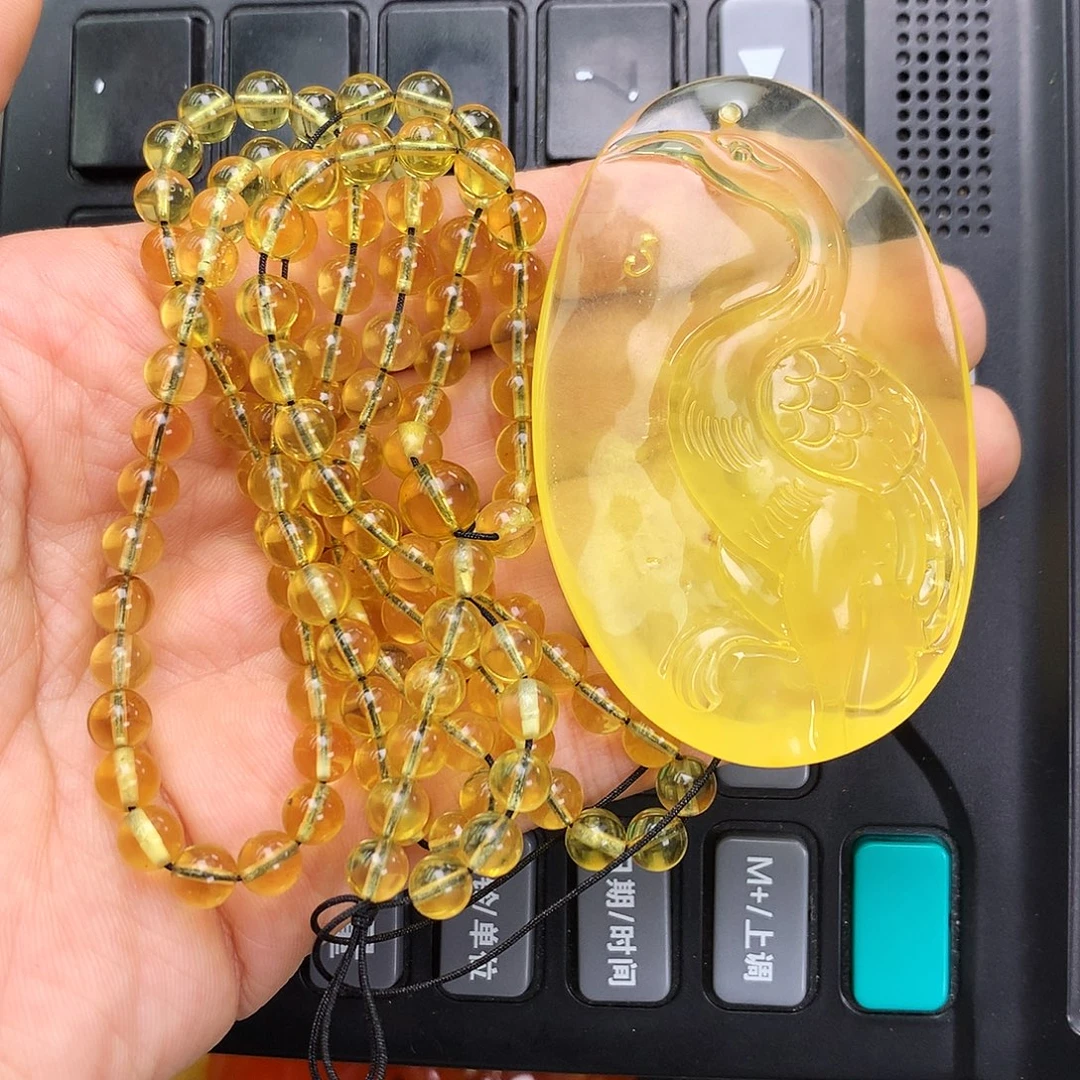 琥珀未镶嵌珠宝奇石