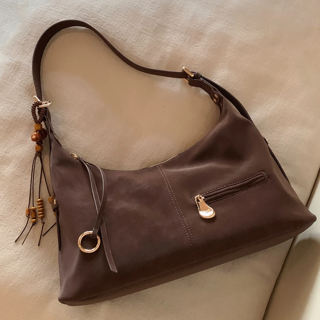 南风Chio2nd 托特包包女款复古松弛感单肩斜挎包通勤大包