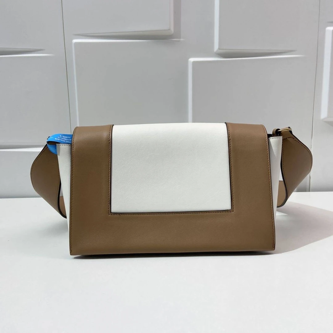 95新 Celine/思琳 赛琳拼白豆腐包 THCJ143