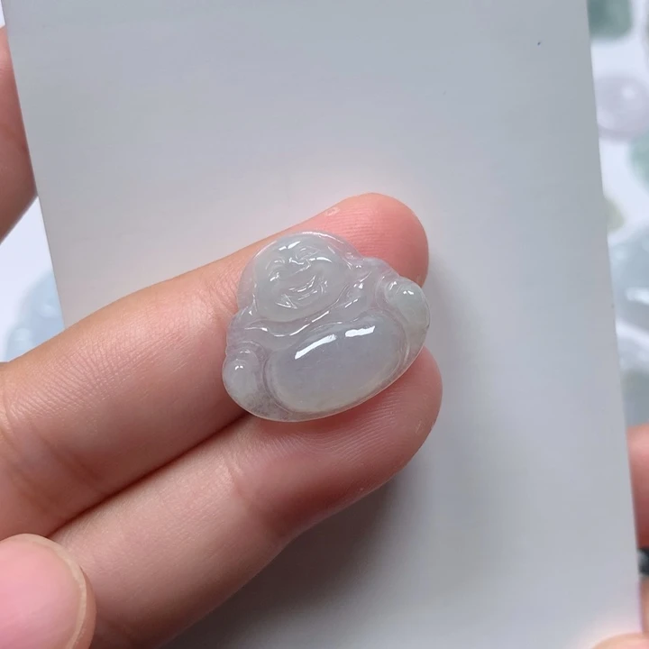 颈饰未镶嵌翡翠佛公