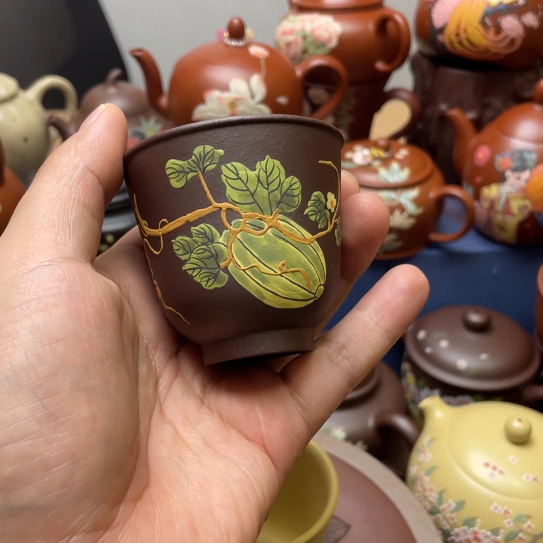 茶杯紫砂紫砂主人杯80cc