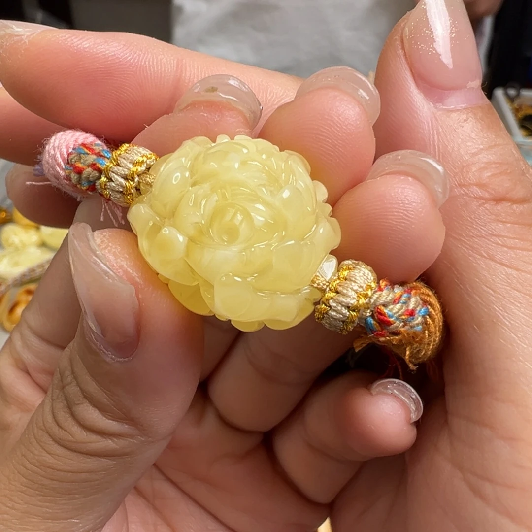 裸石蜜蜡未镶嵌蜜蜡