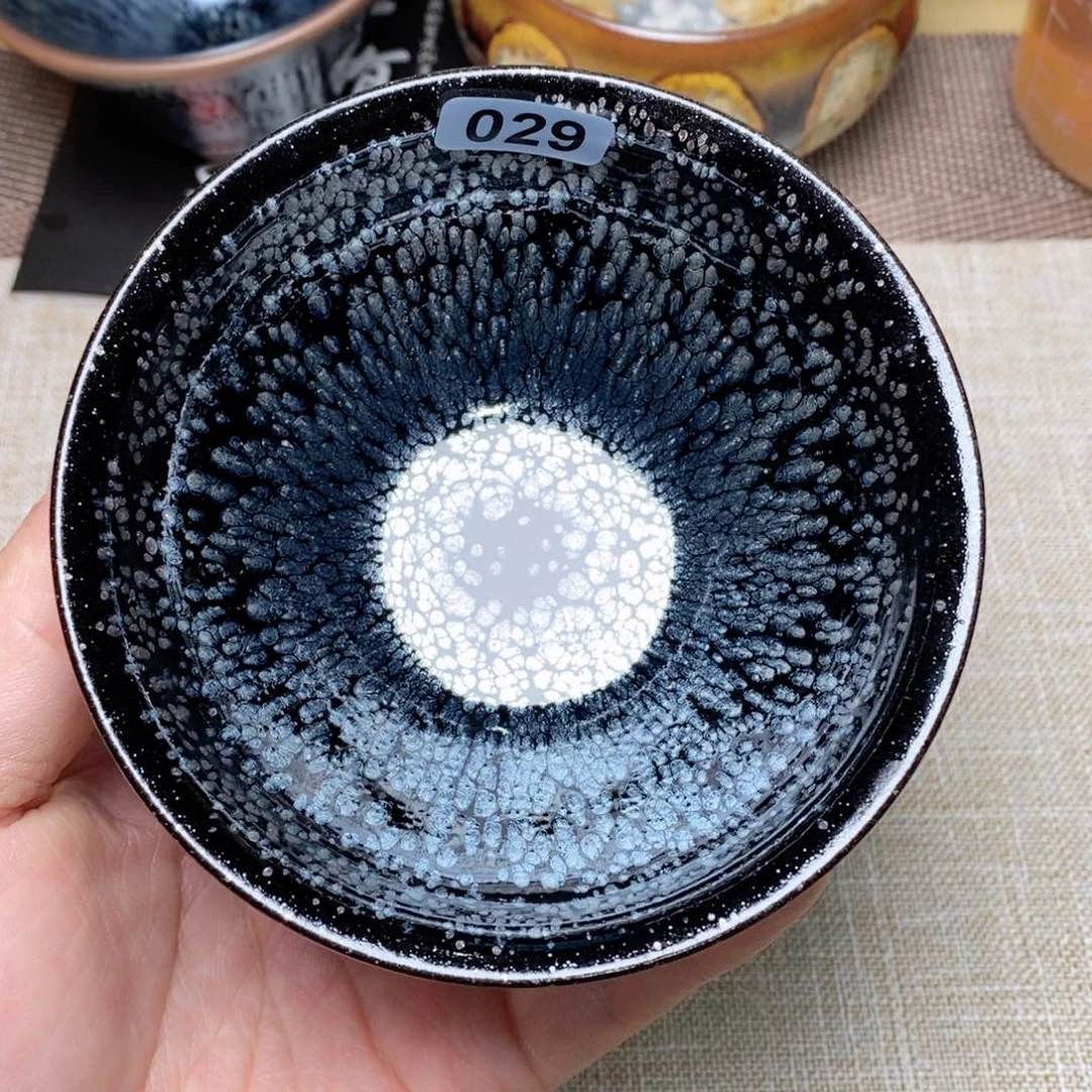 东****花建窑建盏主人茶盏029