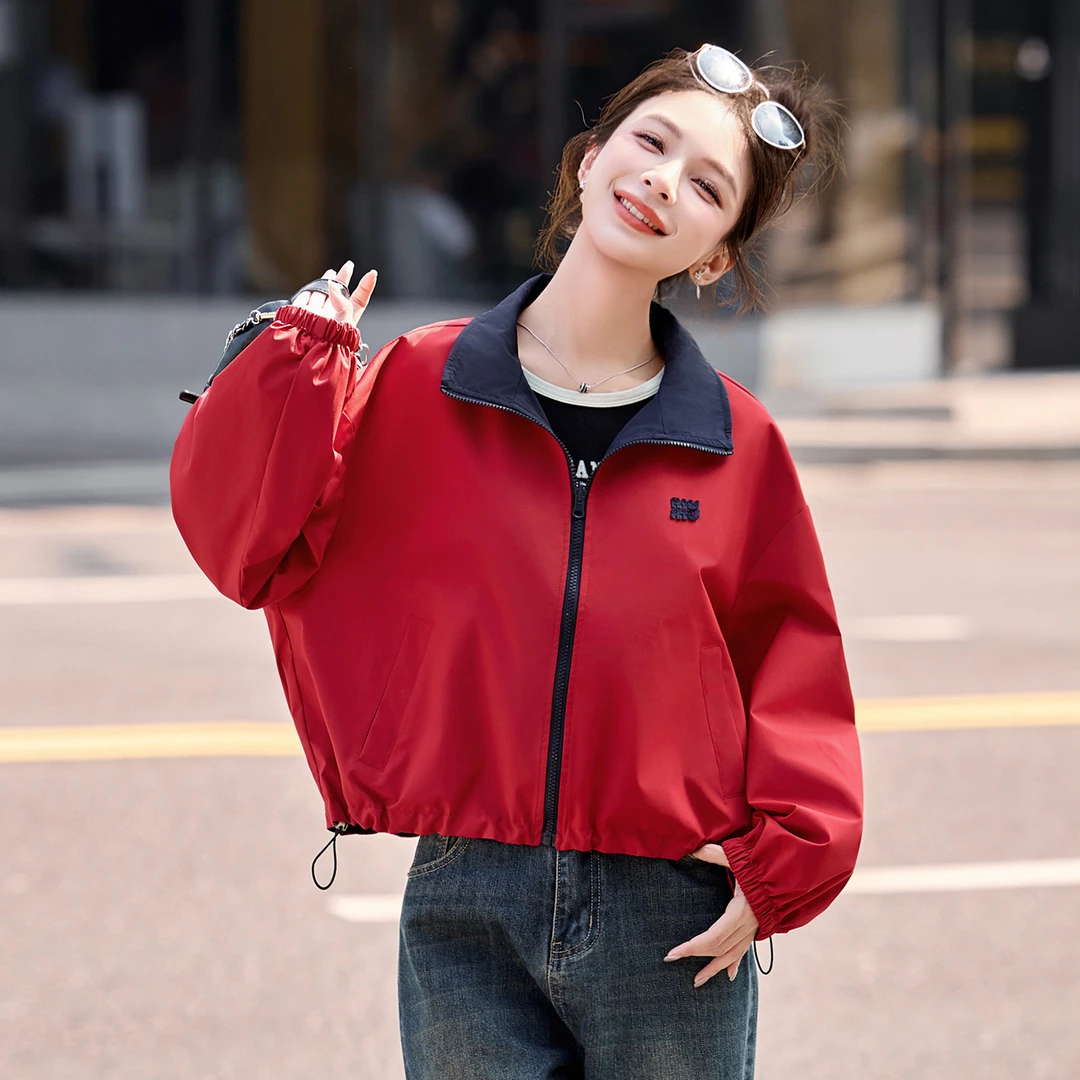 短外套女2025春秋新款时尚韩版小个子显高洋气高级感休闲长袖上衣