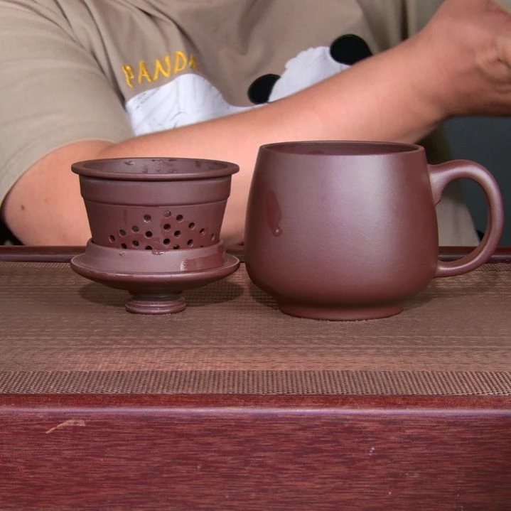 茶杯紫砂高货放漏