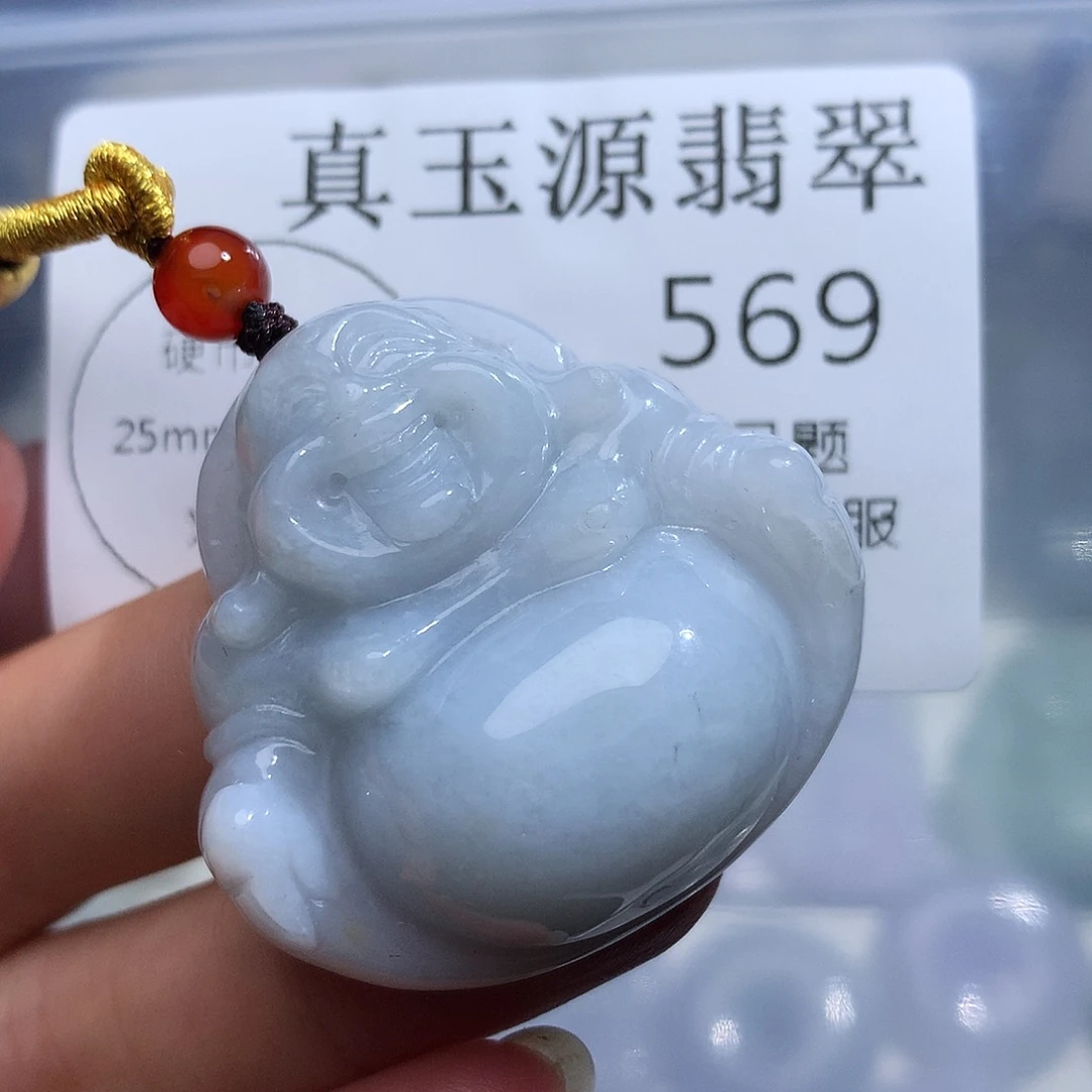 翡翠未镶嵌颈饰569