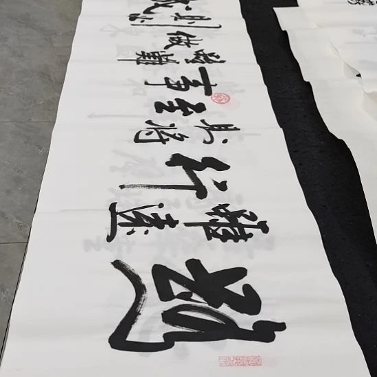 翰墨白武坤老师作品一副