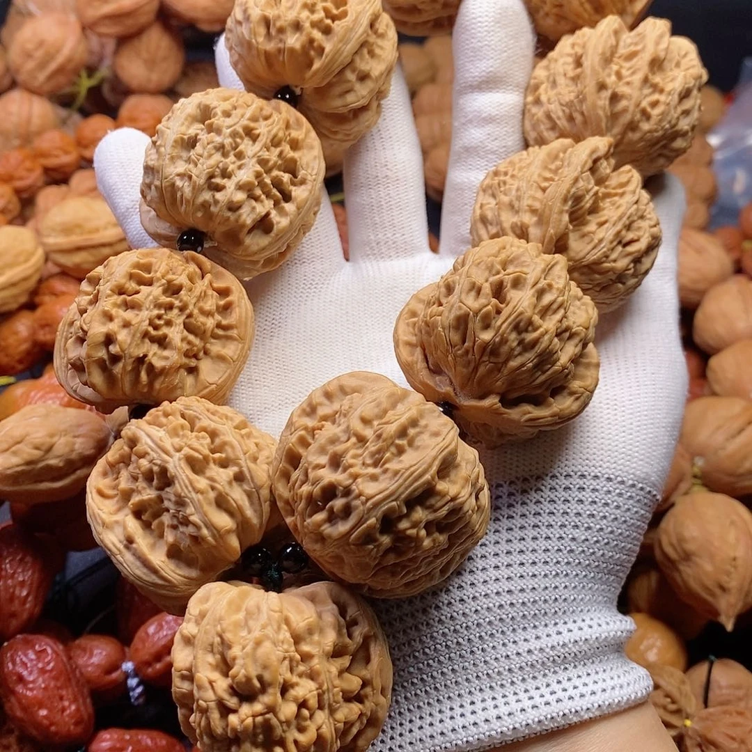 【闪购商品】吊坠文玩核桃白狮子43