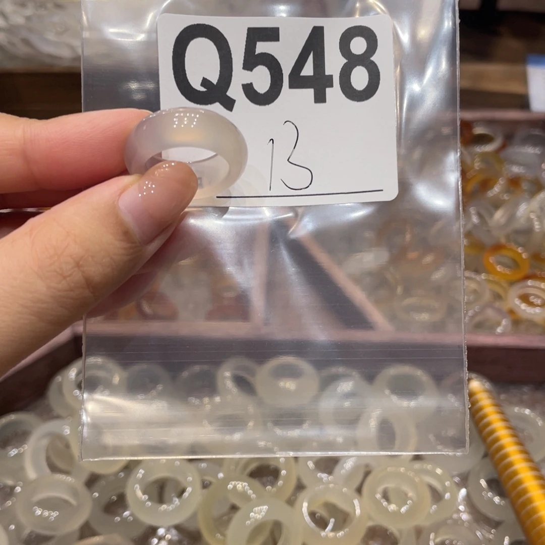 玛瑙/玉髓未镶嵌戒指548