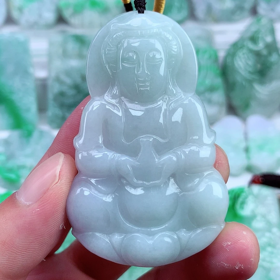 翡翠未镶嵌颈饰翡翠吊坠
