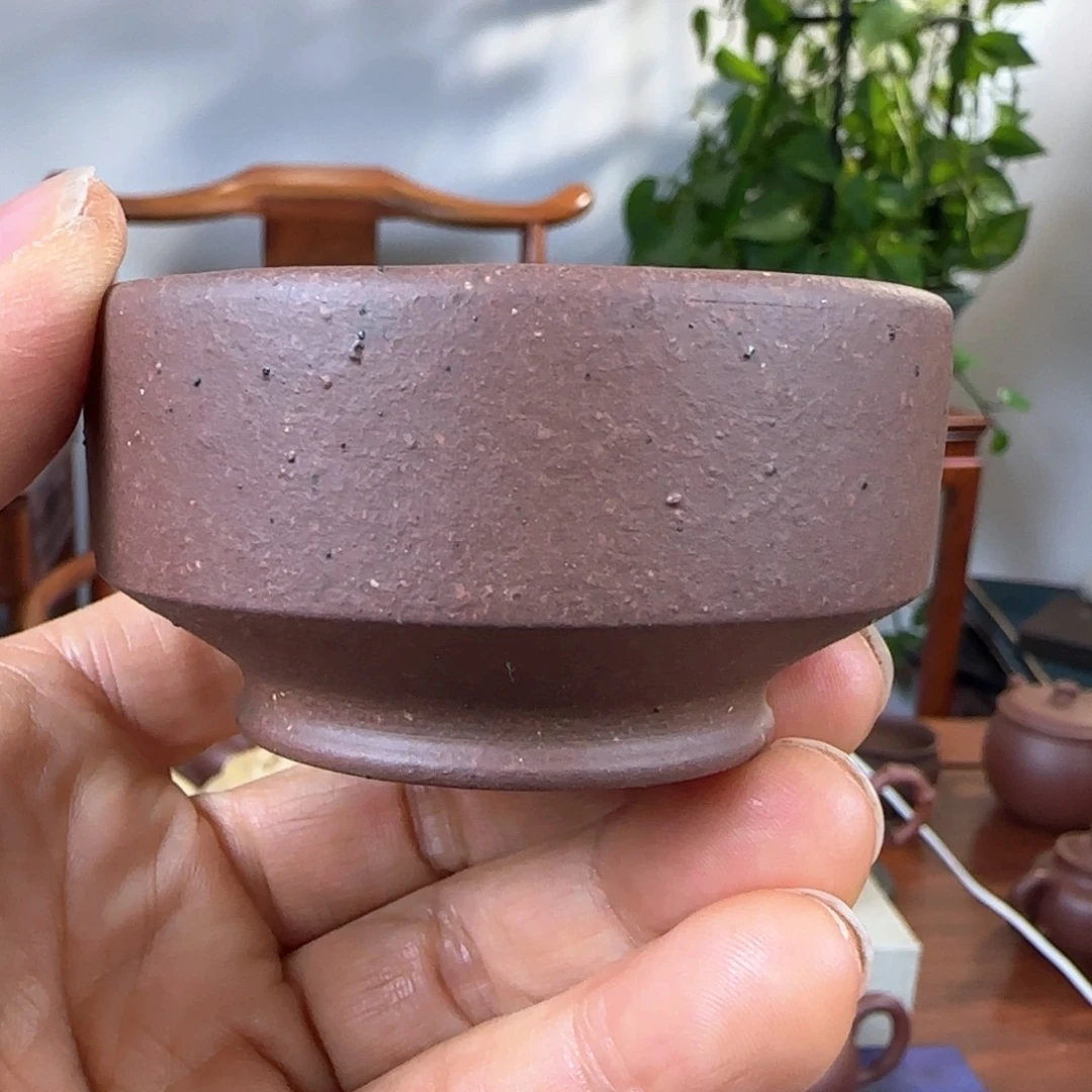 紫砂茶壶牛*九老泥杯子