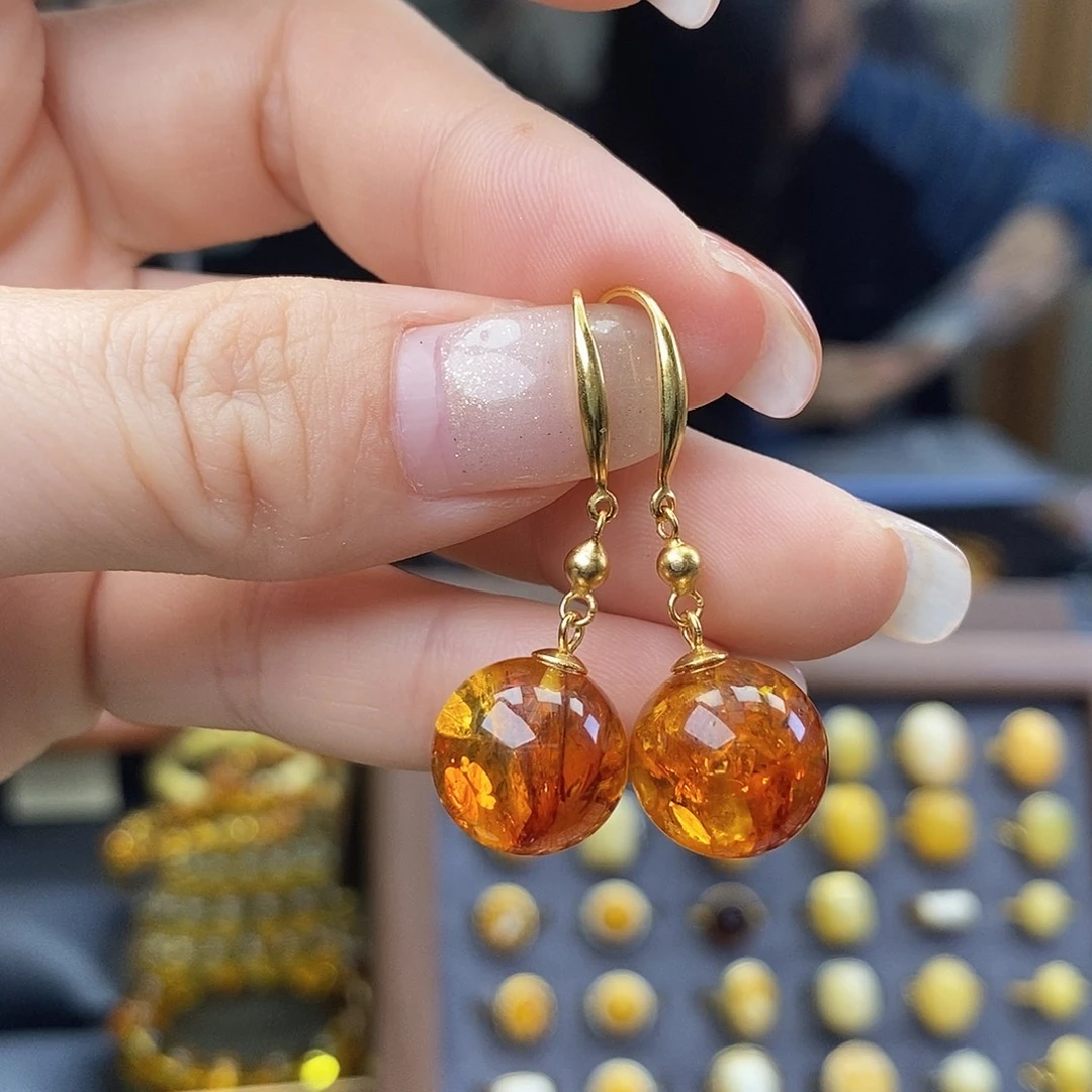 琥珀未镶嵌裸石成品