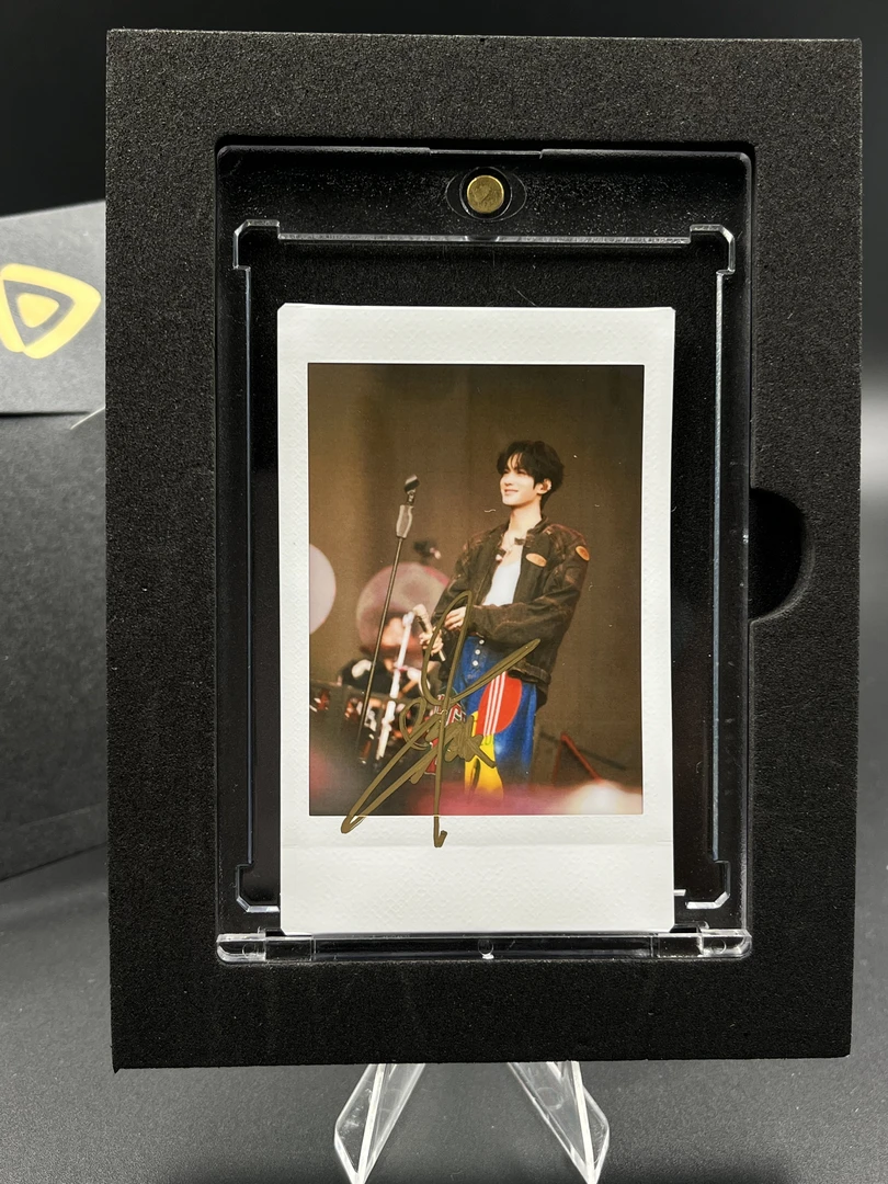 舞台【展轩】三寸正品签名拍立得照片白边