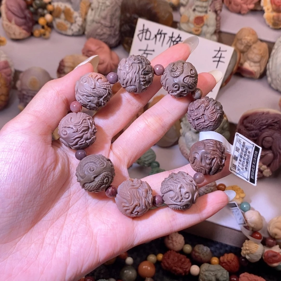 石英质玉（阿拉善玉）未镶嵌手链