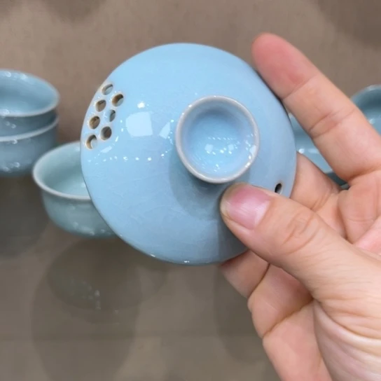 瓷片大宋名窑汝瓷茶具