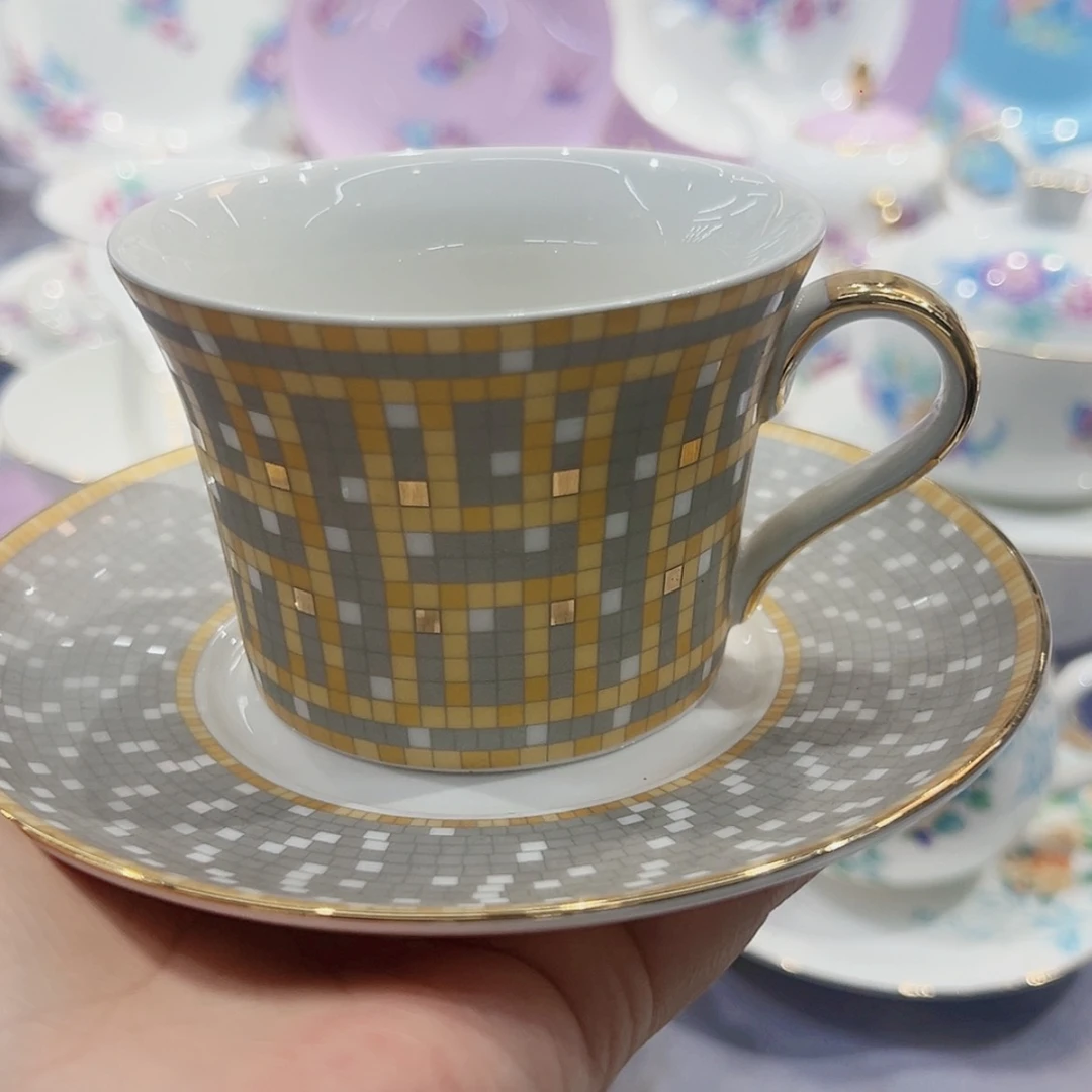 【闪购商品】骨瓷咖啡杯碟