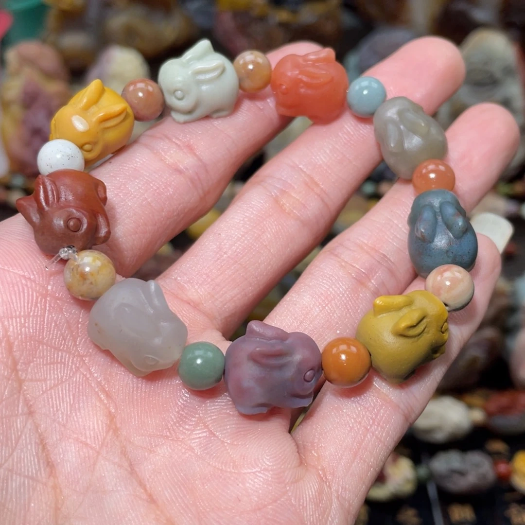 石英质玉未镶嵌手链