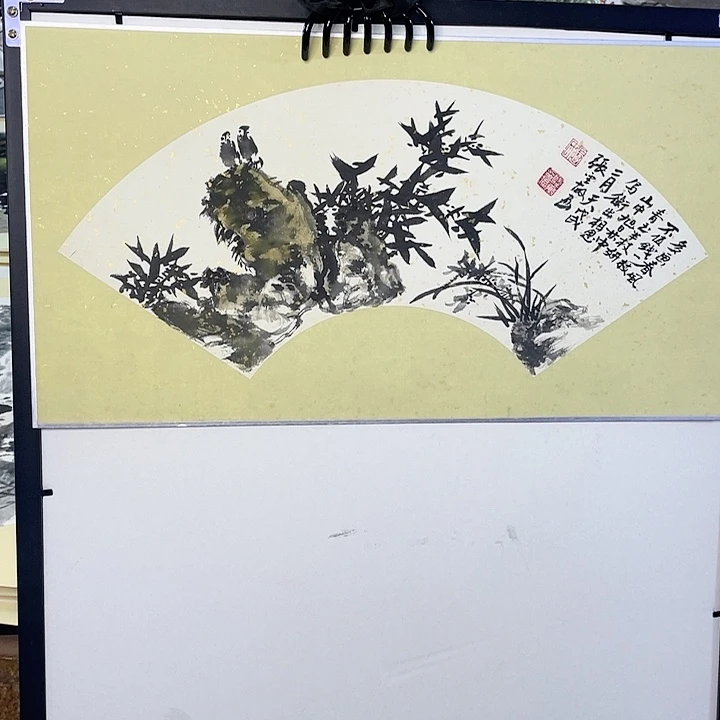 国画张圣敏先生纯手绘作品