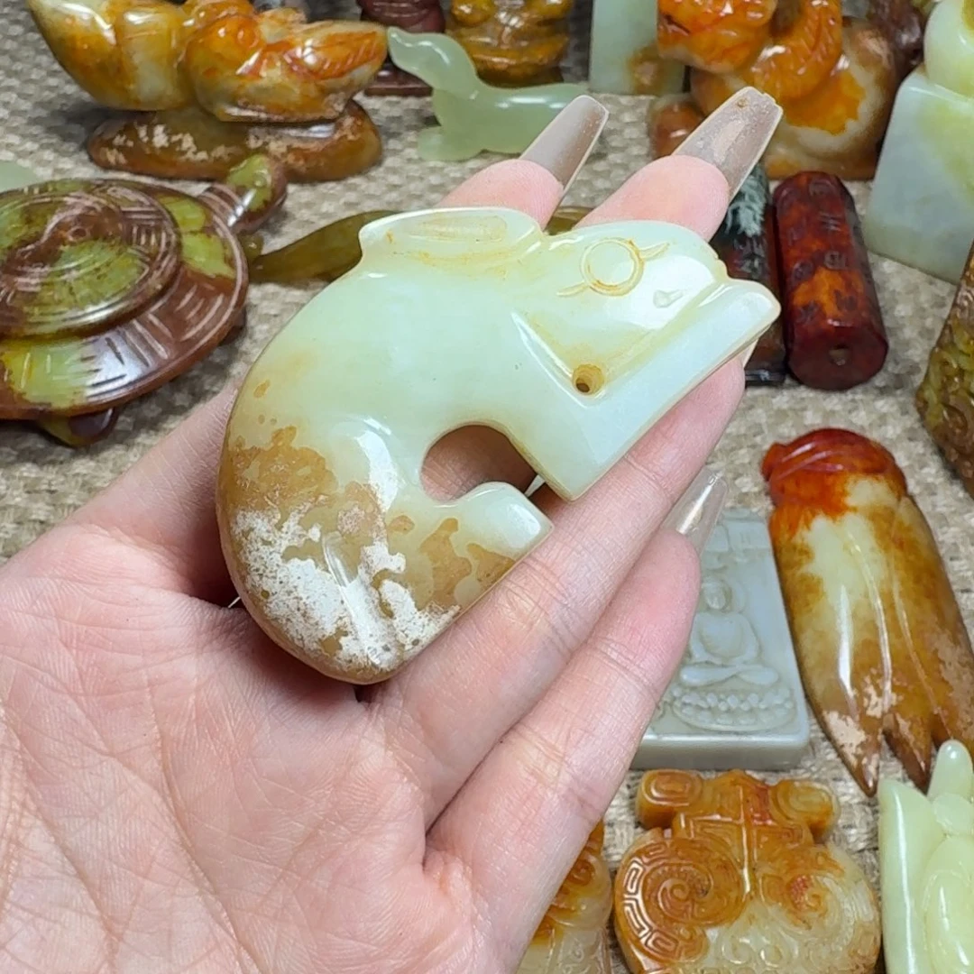 吊坠白玉菩提挂件