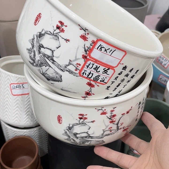 陶瓷花盆凑12米包邮