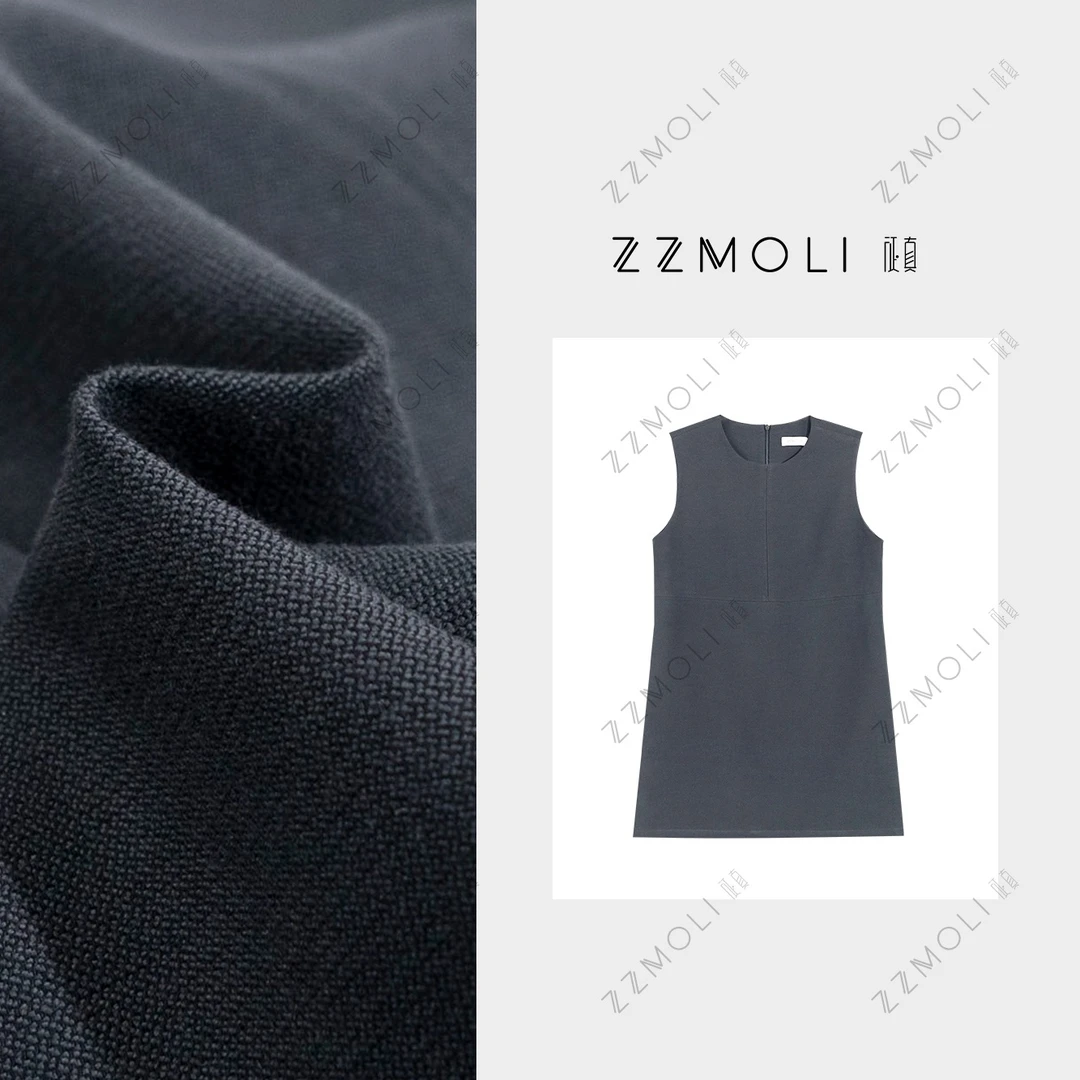 ZZMOLI小个子无袖口袋连衣裙女款爆款休闲裙子ZBQ90227