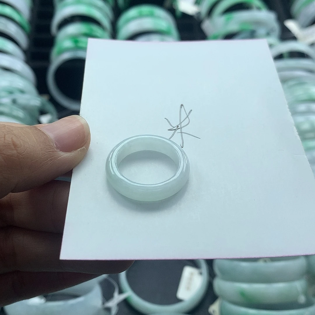 未镶嵌戒指翡翠17号戒圈