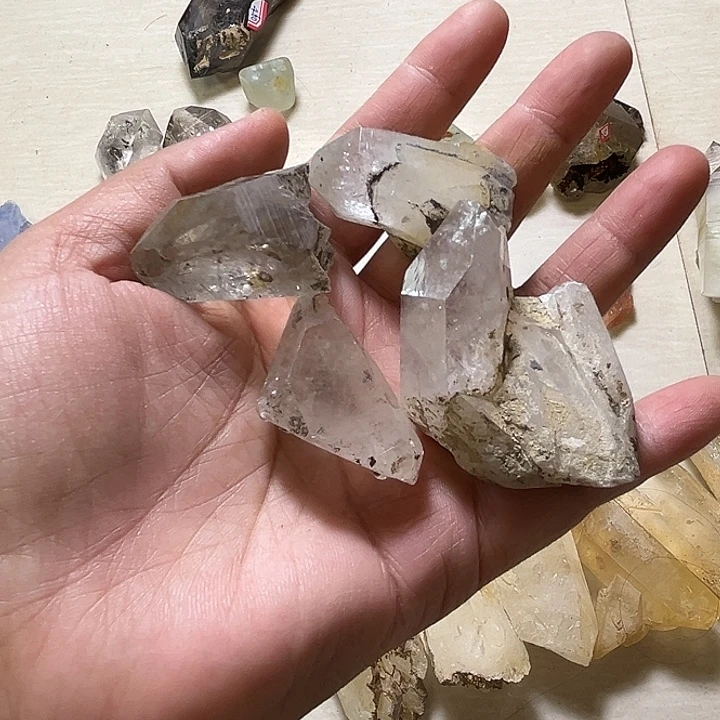 珠宝半成品未镶嵌水晶西藏老喜马原石