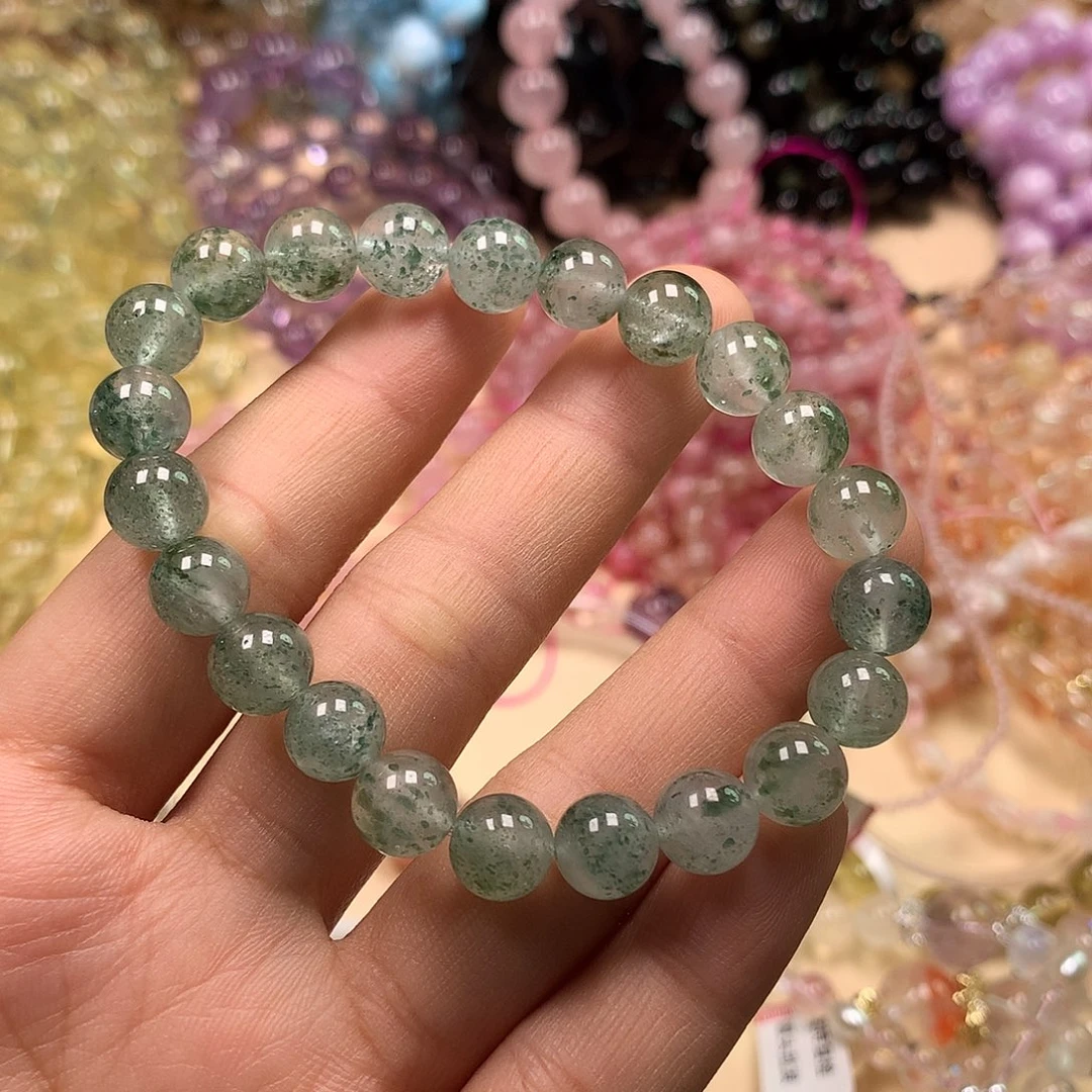 水晶手链未镶嵌Q*宝天然