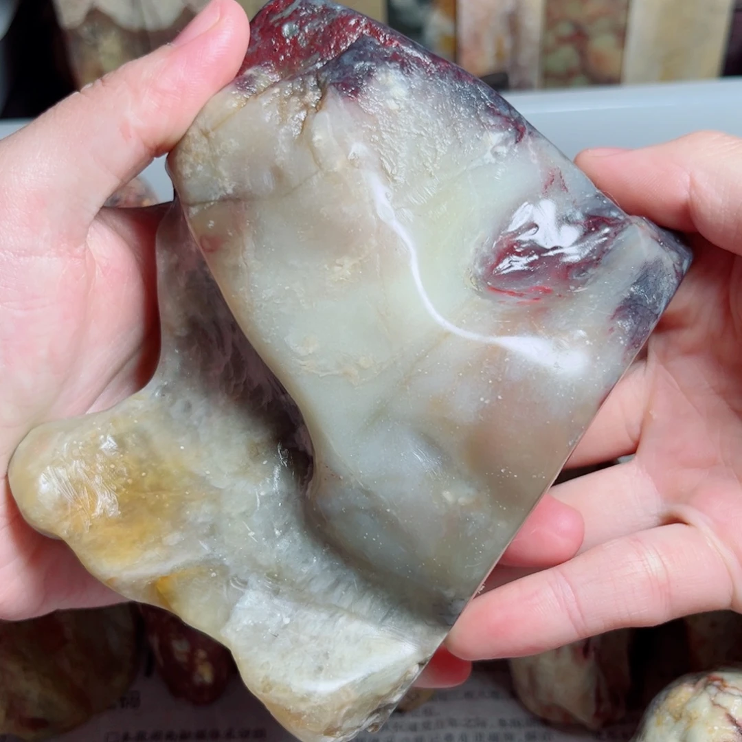 自***者其他昌化石昌化硃砂石