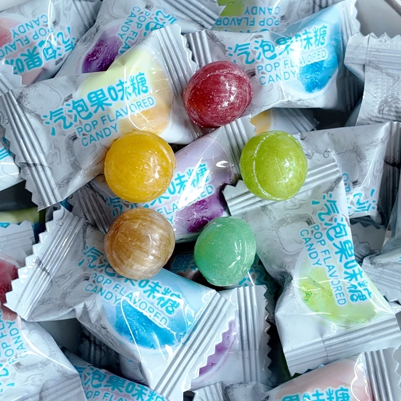 阳格力斯汽水味糖果波子汽水味糖汽水可乐味糖休闲零食童年零食