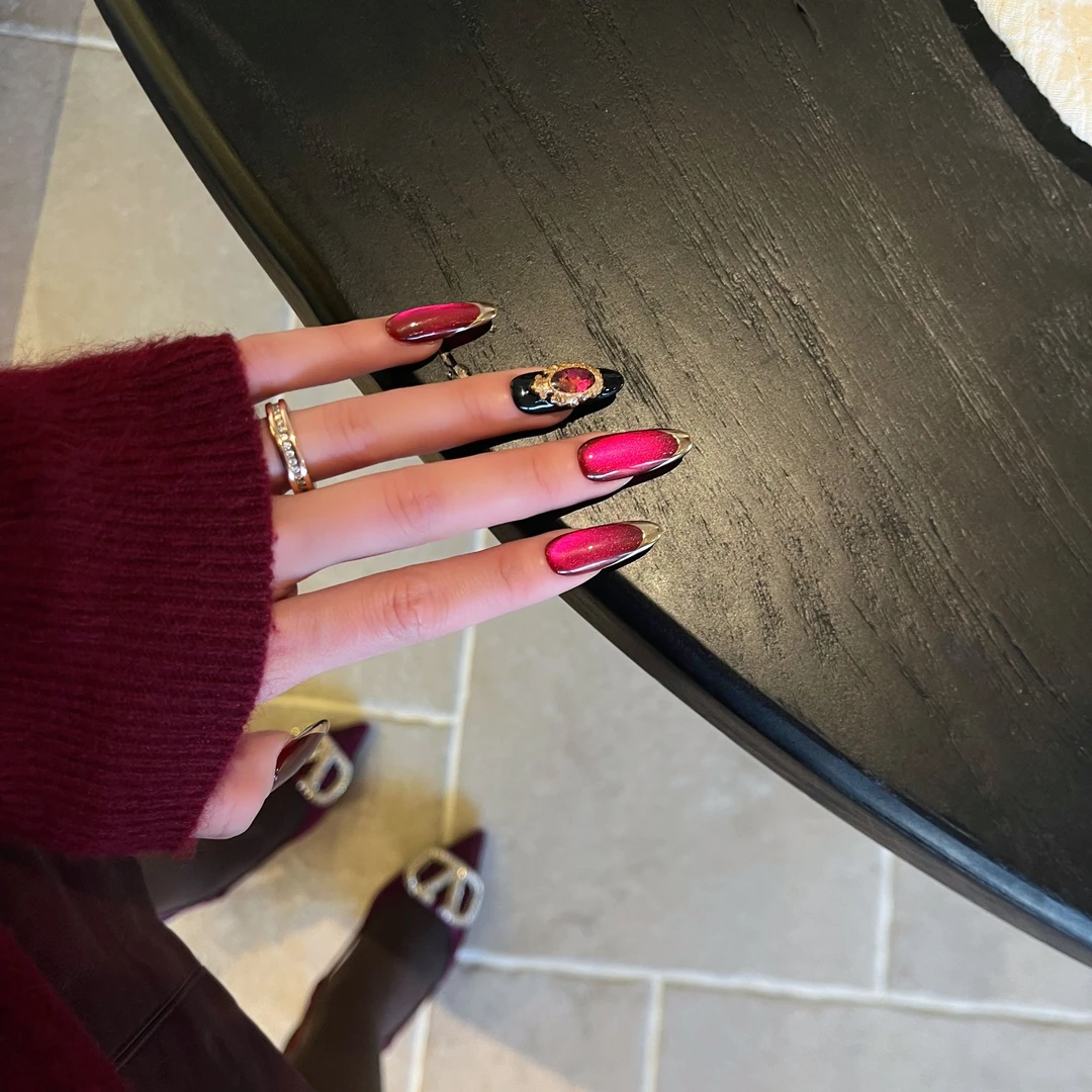 设计师款@【酱紫】寇丝妮 纯手工穿戴式美甲