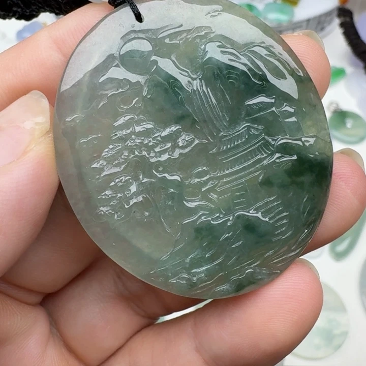 吊坠(不含链)未镶嵌翡翠
