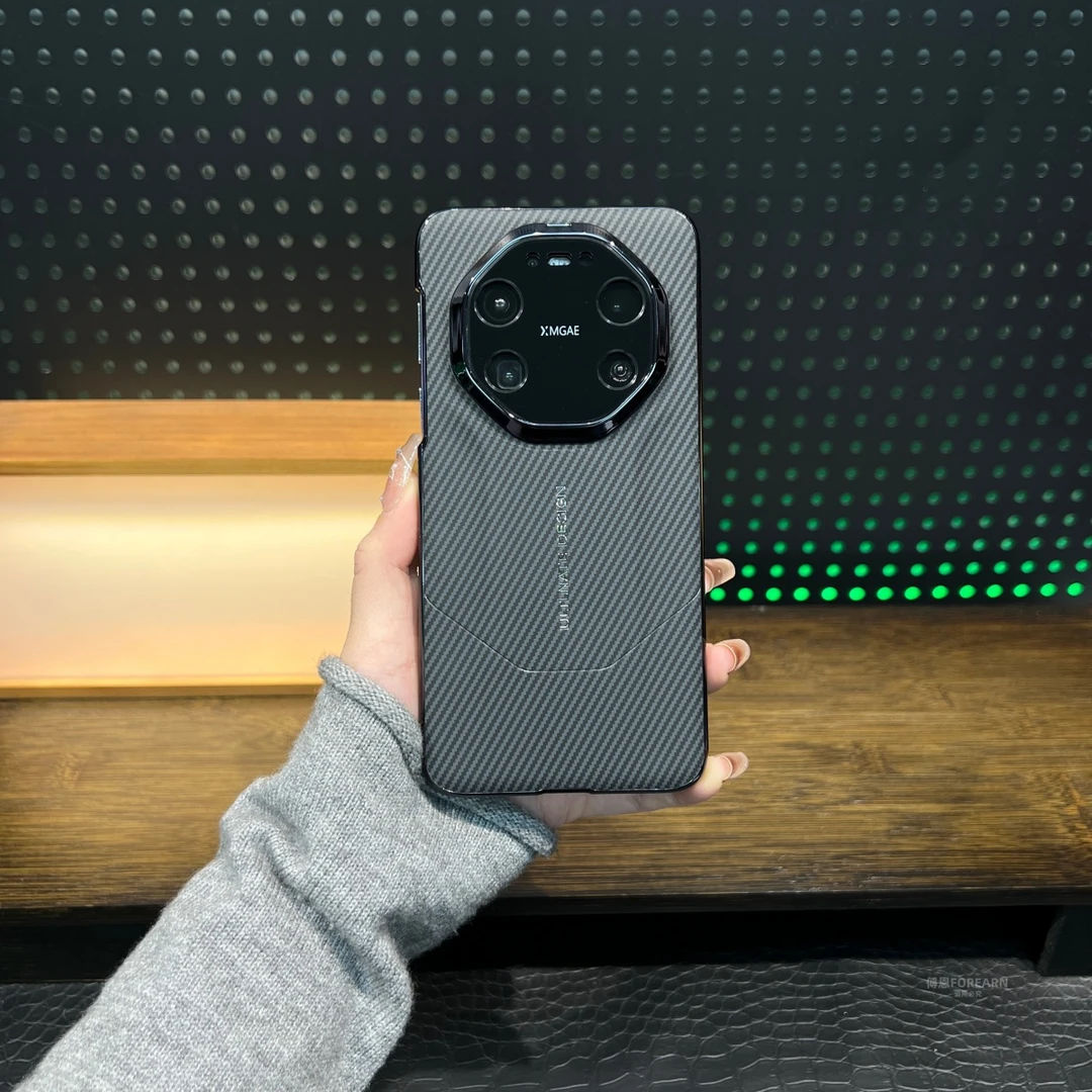 适用于华为mate80promax手机壳凯夫拉纹mate80pro男mate80rs防摔