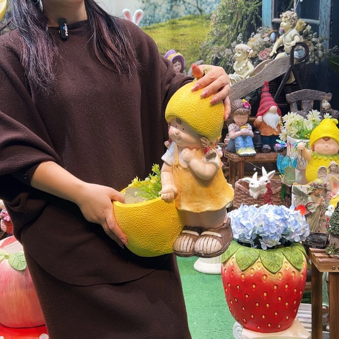 摆件花园摆件红红火火