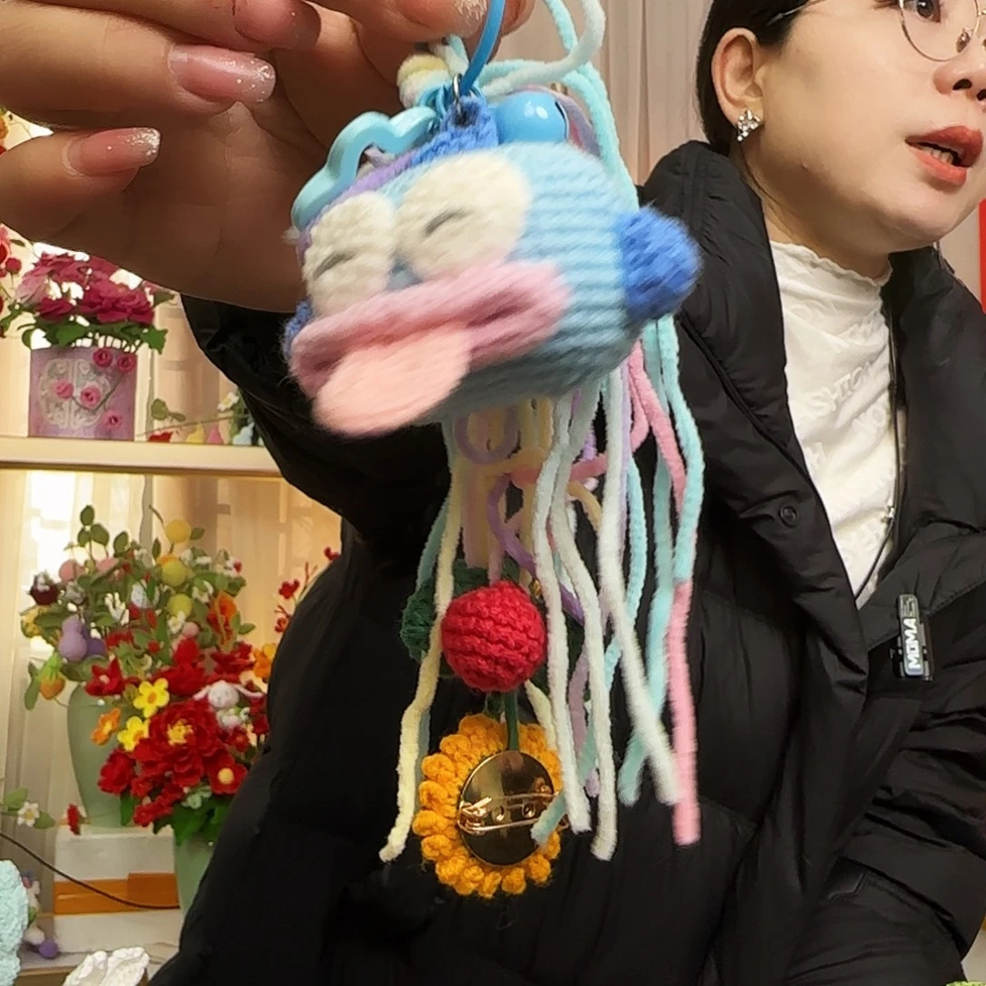 手工钩织设计挂件