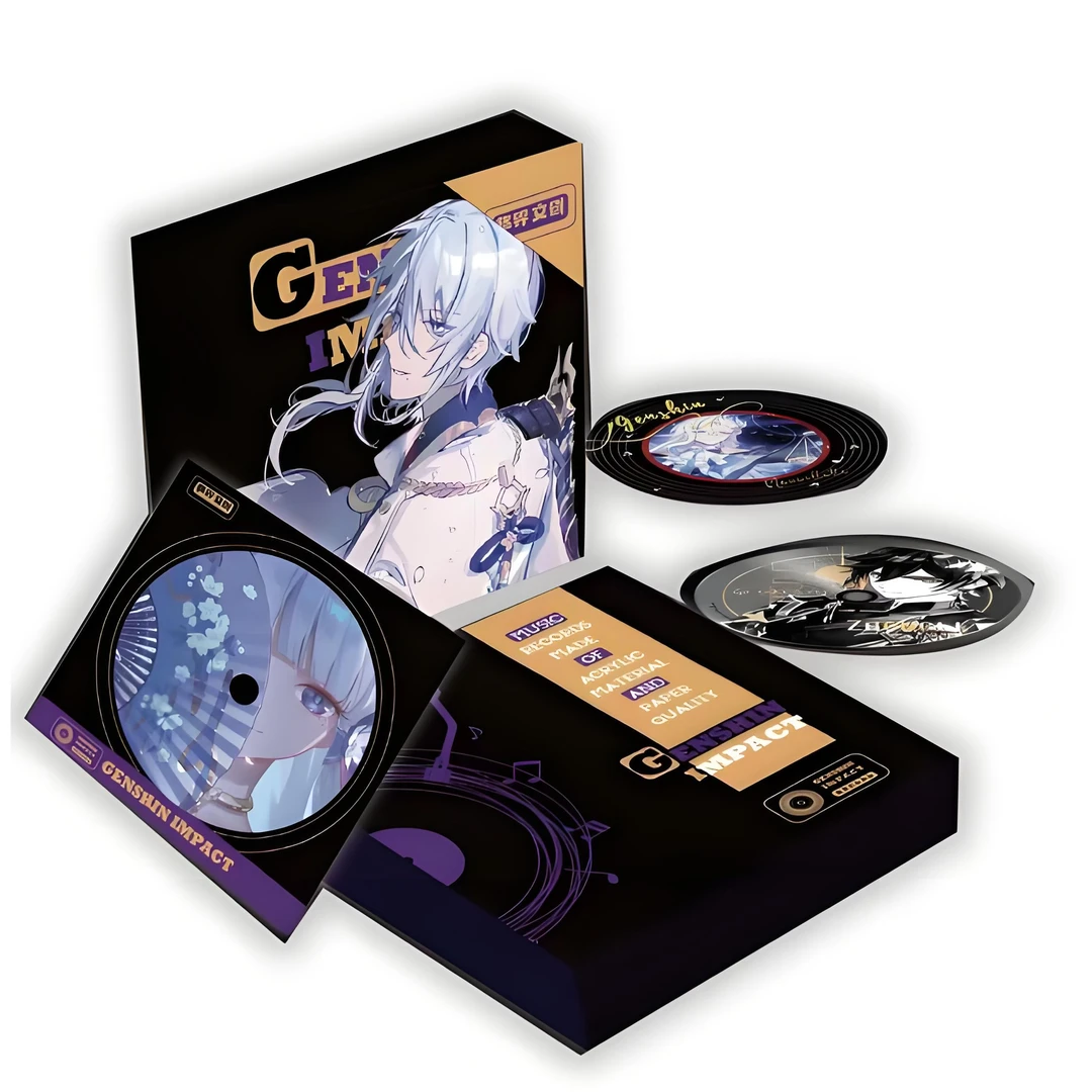 格界音盘色纸【叠叠4.0】原神格界文创-音盘圆形色纸收藏卡牌潮玩