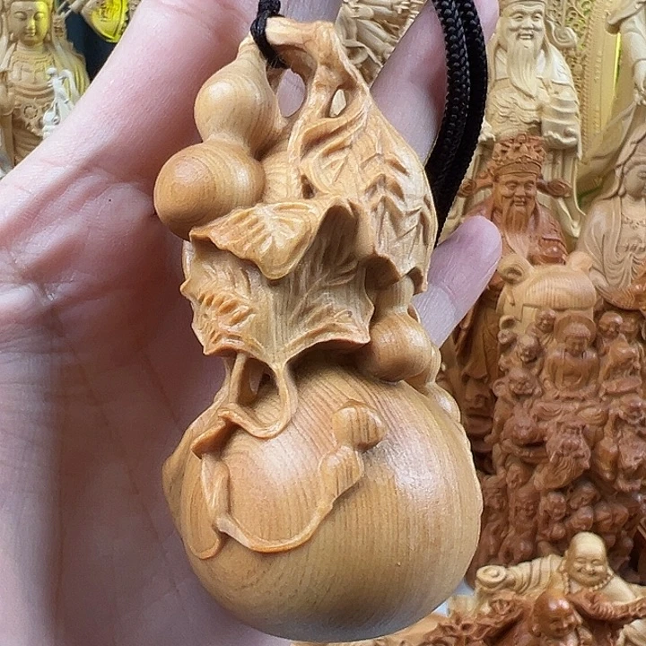 柏木（崖柏）五福葫芦8cm